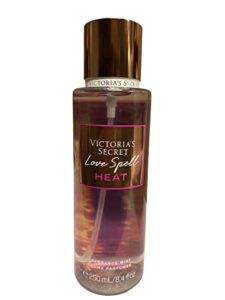 victoria’s secret love spell heat fragrance body mist 8.4 ounce spray limited edition