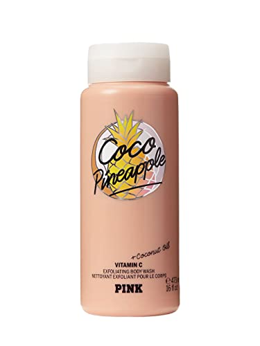 Victoria's Secret Pink COCO Pineapple Refreshing Body Wash 16 oz (COCO Pineapple)