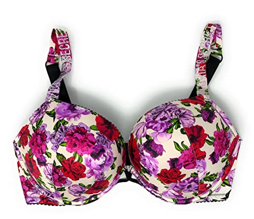 Victoria's Secret Bombshell Add-2-Cups Push-up Bra, 38C, White/Summer Floral