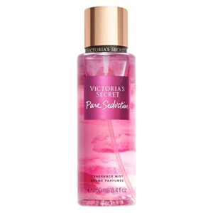 victoria’s secret pure seduction body mist for women, perfume with notes of juiced plum and crushed freesia, womens body spray, all night long women’s fragrance – 250 ml / 8.4 oz