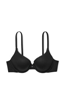 victoria’s secret body by victoria smooth push-up perfect shape bra, black, 36b