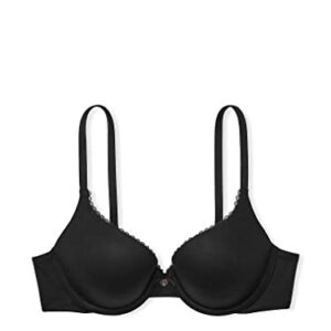 Victoria's Secret Body by Victoria Smooth Push-Up Perfect Shape Bra, Black, 36B