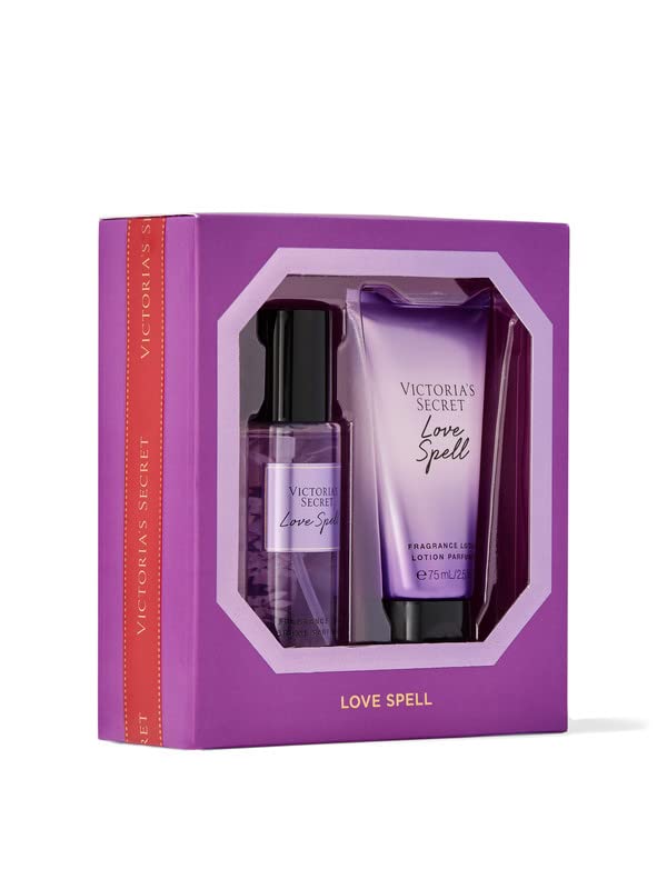 Victoria's Secret Love Spell 2 Piece Mini Mist & Lotion Gift Set