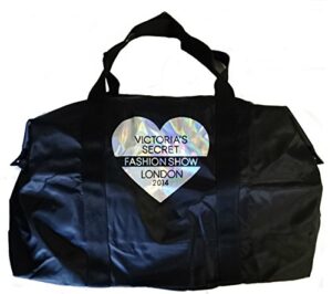 victoria’s secret fashion show london 2014 carry tote bag with extra cover bag