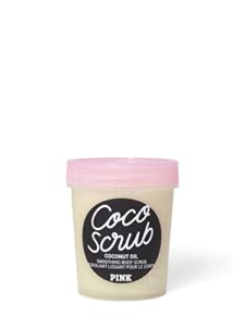 victoria’s secret pink coco smoothing body scrub with coconut oil