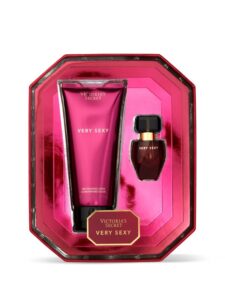victoria’s secret very sexy mini fragrance duo gift set: mini eau de parfum & travel lotion