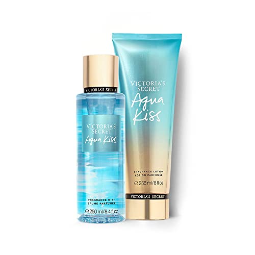 Victoria's Secret Aqua Kiss Mist & Lotion Set