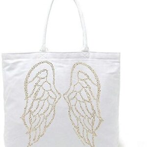 Victoria's Secret Heavenly Studded Angel Wings Weekender Beach Tote Bag