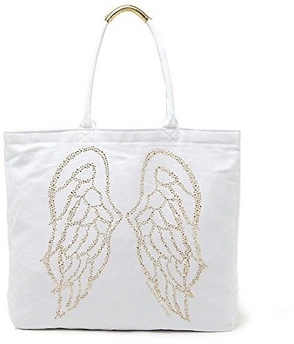 Victoria's Secret Heavenly Studded Angel Wings Weekender Beach Tote Bag