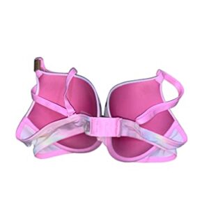 Victoria's Secret Pink Wear Everywhere Push Up Bra Multicolor/Tie Dye Logo Size 36B New