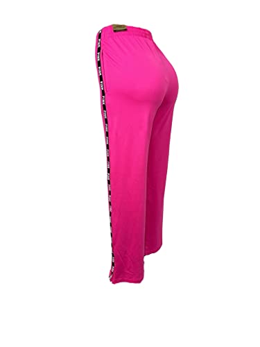 Victoria's Secret Pink High Waist Wide Leg Track Pant Color Pink Size X-Large New