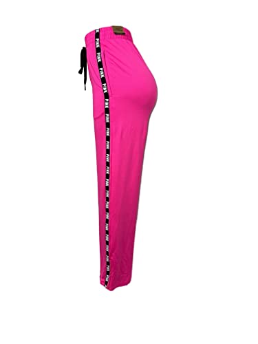 Victoria's Secret Pink High Waist Wide Leg Track Pant Color Pink Size X-Large New