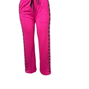 Victoria's Secret Pink High Waist Wide Leg Track Pant Color Pink Size X-Large New