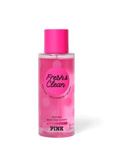victoria’s secret pink fresh and clean body mist