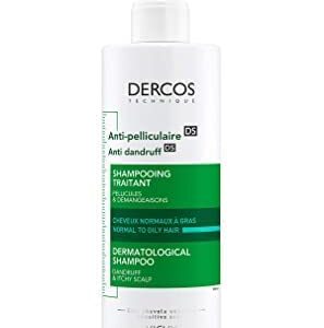 Lom-style VIchy DERCOS Anti-Dandruff DS Shampoo for Normal to Oily Hair 200ml, 6.76oz (4276-4607-4449) Model (12705-18549)