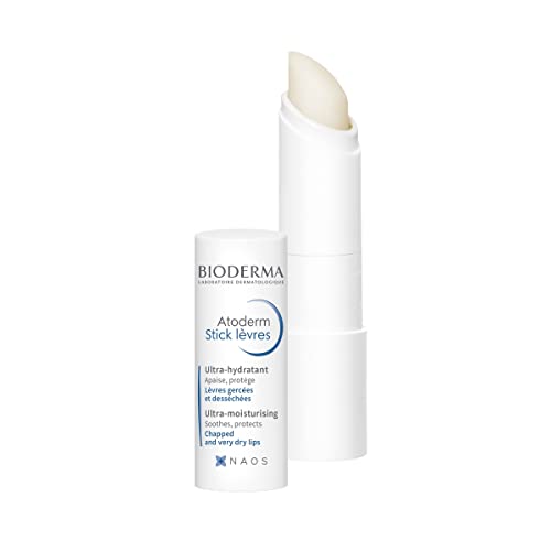 Bioderma - Atoderm Hydrating Lip Stick - Lip Repair for Longlasting Hydration and Soothe Very Dry Lips, 0.14 Ounce (Pack of 1)