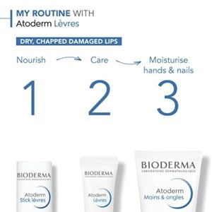 Bioderma - Atoderm Hydrating Lip Stick - Lip Repair for Longlasting Hydration and Soothe Very Dry Lips, 0.14 Ounce (Pack of 1)