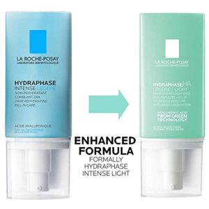 La Roche-Posay HydraphaseHA Light Face Moisturizer, Hyaluronic Acid Face Moisturizer with 72HR Hydration, Oil Free & Non-Comedogenic, 50 ML , 1.69 fl. oz.