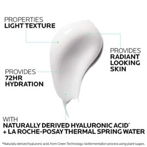 La Roche-Posay HydraphaseHA Light Face Moisturizer, Hyaluronic Acid Face Moisturizer with 72HR Hydration, Oil Free & Non-Comedogenic, 50 ML , 1.69 fl. oz.