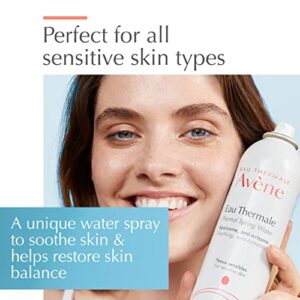 Eau Thermale Avene Thermal Spring Water, Soothing Calming Facial Mist Spray for Sensitive Skin - 10.1 fl. oz.