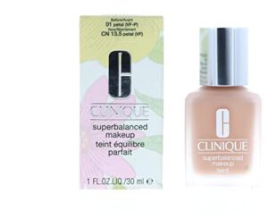 new! clinique superbalanced makeup foundation, 1 oz / 30 ml, 01 petal (vf-p)