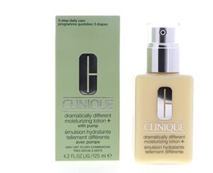 clinique – dramatically different moisturizing lotion + (very dry to dry combination; with pump) – 125ml/4.2oz