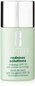 clinique redness solutions spf 15 calming makeup for women, ivory, 1 ounce