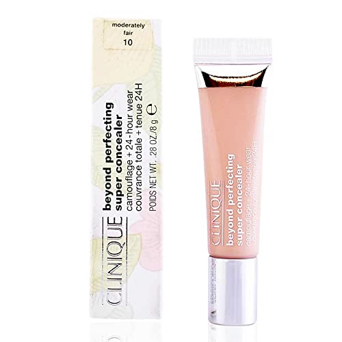 Clinique Beyond Perfecting Super Concealer Camouflage Plus 24-Hour Wear, Moderately Fair, 0.28 Ounce