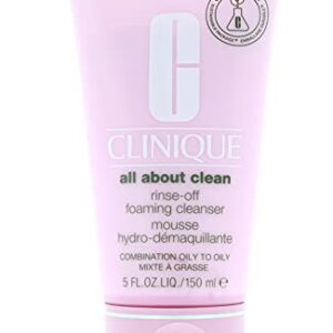 Clinique Cleanser, 150ml/5oz Rinse Off Foaming Cleanser for Women