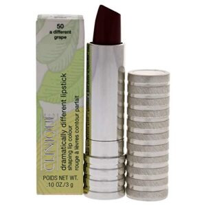 clinique dramatically different shaping lip colour – 50 a different grape women lipstick 0.10 oz