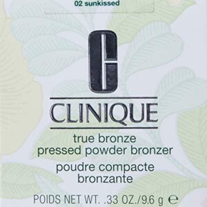 Clinique True Bronze Pressed Powder Bronzer, No. 02 Sunkissed, 0.33 Ounce