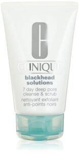 blackhead solutions by clinique 7 day deep pore cleanser & scrub / 4.2 fl.oz. 125ml
