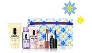 clinique 7 pieces gift set including full size dramatically different moisturizing lotion+ 1.7 oz ($95 value)