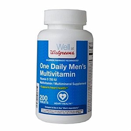 Walgreens One Daily Men's Multivitamin Tablets, 200 ea