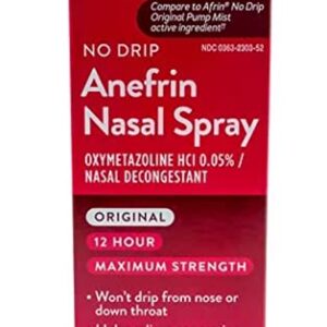 Walgreens No Drip Afrin Nasal Spray