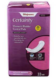 walgreens certainty women’s bladder control pads, ultimate absorbency, regular length (4)