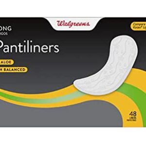 Walgreens Long Pantiliners 48.0ea