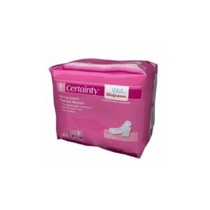 walgreens certainty pads for women, maximum absorbency 48 ea
