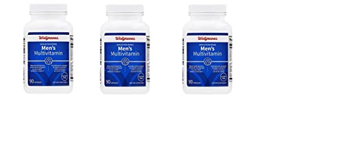 Walgreens Whole Foods Based Men's Multivitamin 90 Capsules(Pack of 3) Total 270