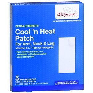 walgreens cool ‘n heat patches, arm, neck & leg, 5 ea