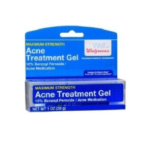 walgreens acne treatment gel, 1 oz