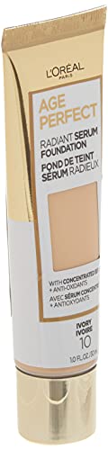 L'Oreal Paris Age Perfect Radiant Serum Foundation with SPF 50, Ivory