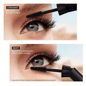 L'Oreal Paris Makeup Unlimited Lash Lifting and Lengthening Washable Mascara, Black Brown