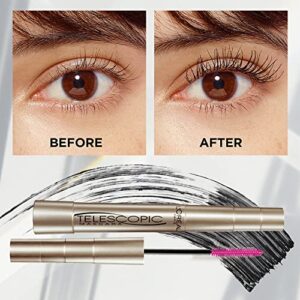 L'Oreal Paris Makeup Telescopic Original Lengthening Mascara, Carbon Black, 0.27 Fl Oz (Pack of 1)