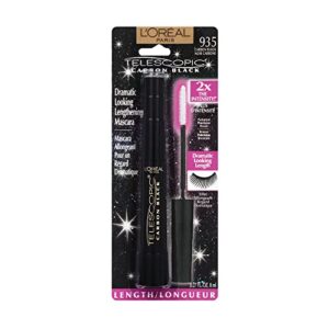 L'Oreal Paris Makeup Telescopic Original Lengthening Mascara, Carbon Black, 0.27 Fl Oz (Pack of 1)