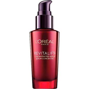 l’oreal paris skincare revitalift triple power concentrated face serum treatment with hyaluronic acid and pro-xylane, hyaluronic acid serum, anti-aging facial serum to repair wrinkles, 1 oz