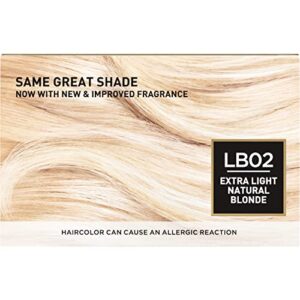 L'Oreal Paris Superior Preference Fade-Defying + Shine Permanent Hair Color, Extra Light Natural Blonde, Pack of 2, Hair Dye