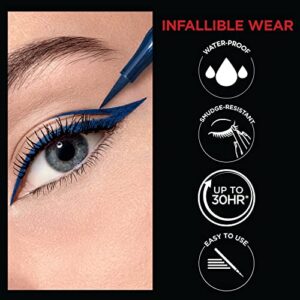 L'Oreal Paris L’Oreal Paris Makeup Infallible Grip Precision Felt Eyeliner, Smudge Resistant, Long Lasting Waterproof Eyeliner, Grey, Grey, 0.03 fl oz