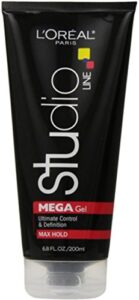 l’oreal paris studio line mega hair gel, 6.8 ounce (pack of 3)