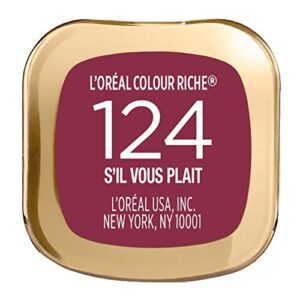 L'Oreal Paris Colour Riche Original Satin Lipstick 124 Sil Vous Plait